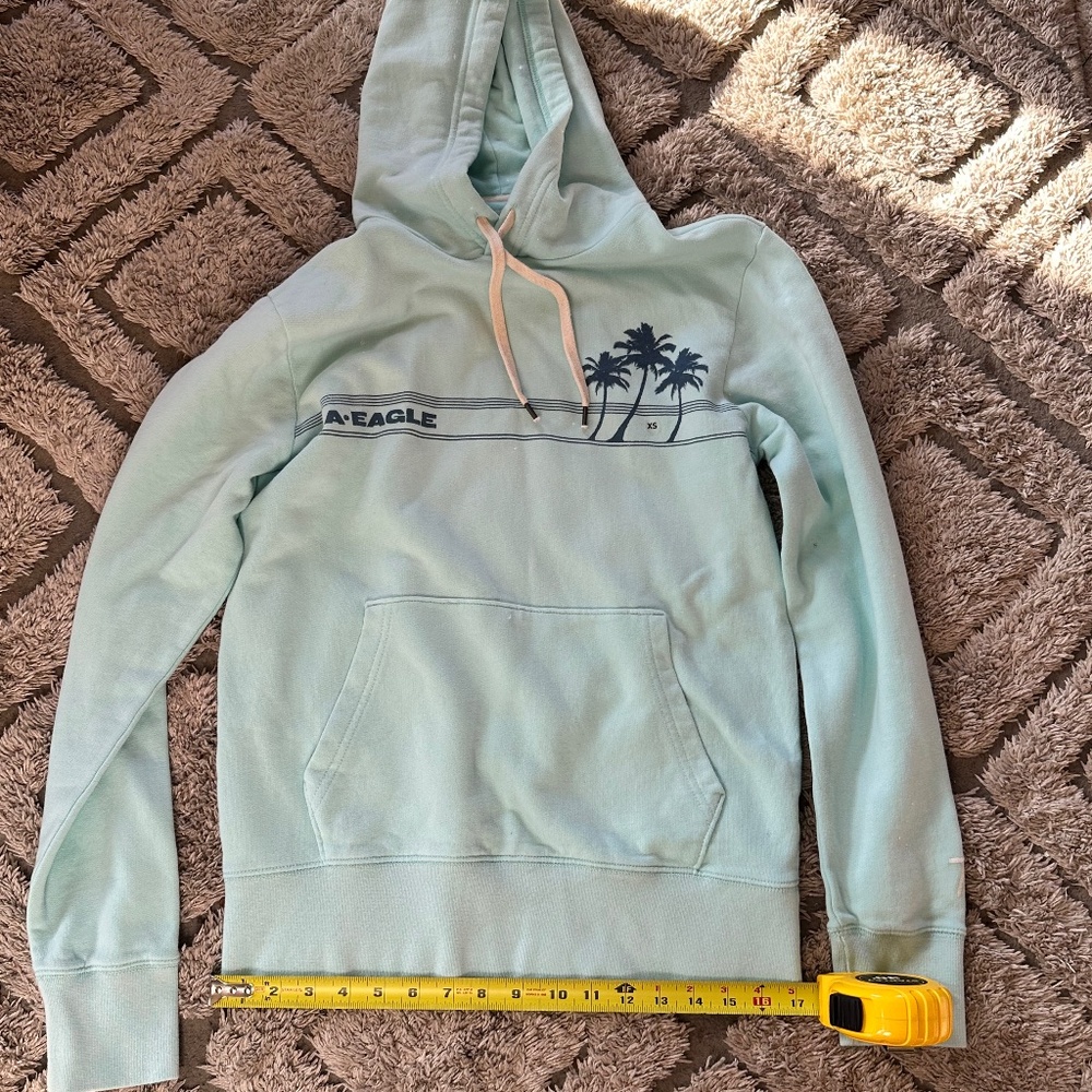 American eagle hoodie new with sticker XS mens fits